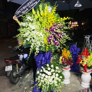 Hoa chia buồn - vòng hoa tang lễ 03