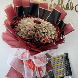 Hoa Tiền 200k mix babi 50 tờ